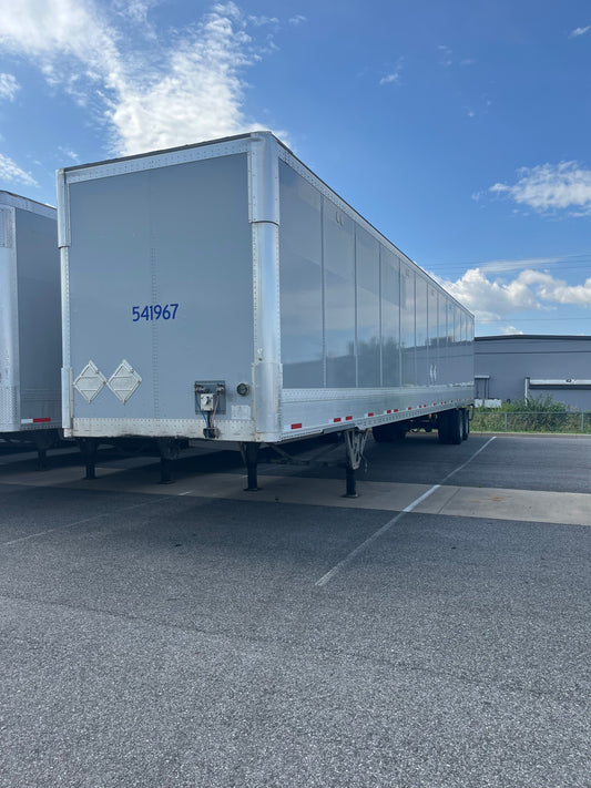 53' x 102" Wabash Duraplate Dry Vans - High Base Rails