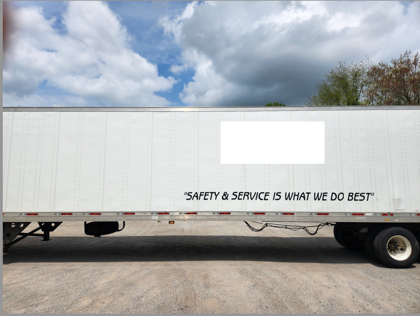 2015 53' Utility Plate vans