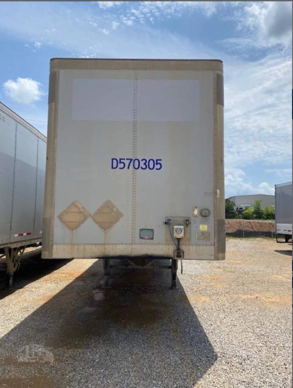 57' x 102" Wabash Duraplate Dry Vans - Swing Door