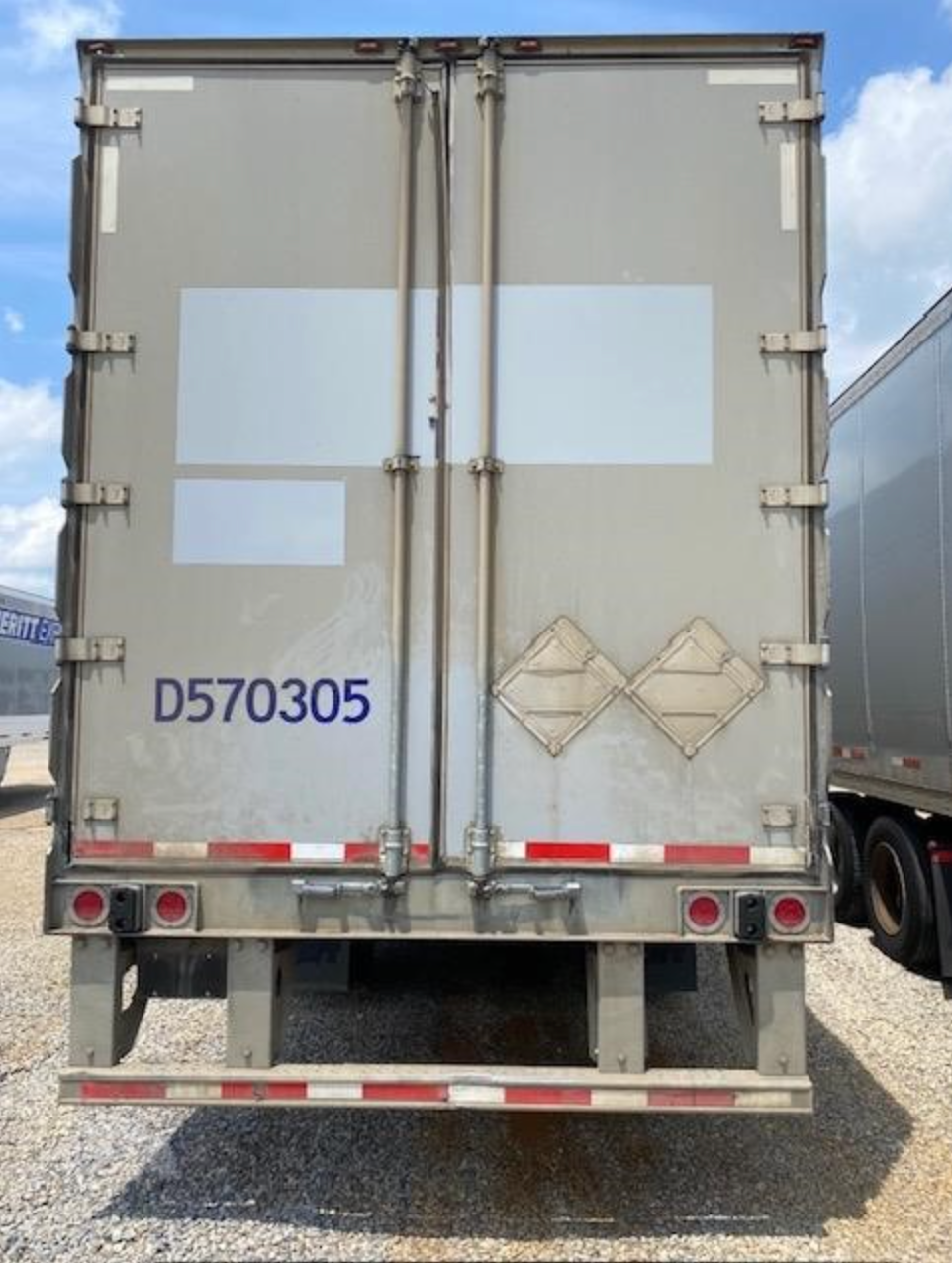 57' x 102" Wabash Duraplate Dry Vans - Swing Door