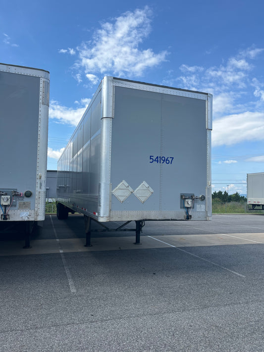 53' x 102" Wabash Duraplate Dry Vans - High Base Rails