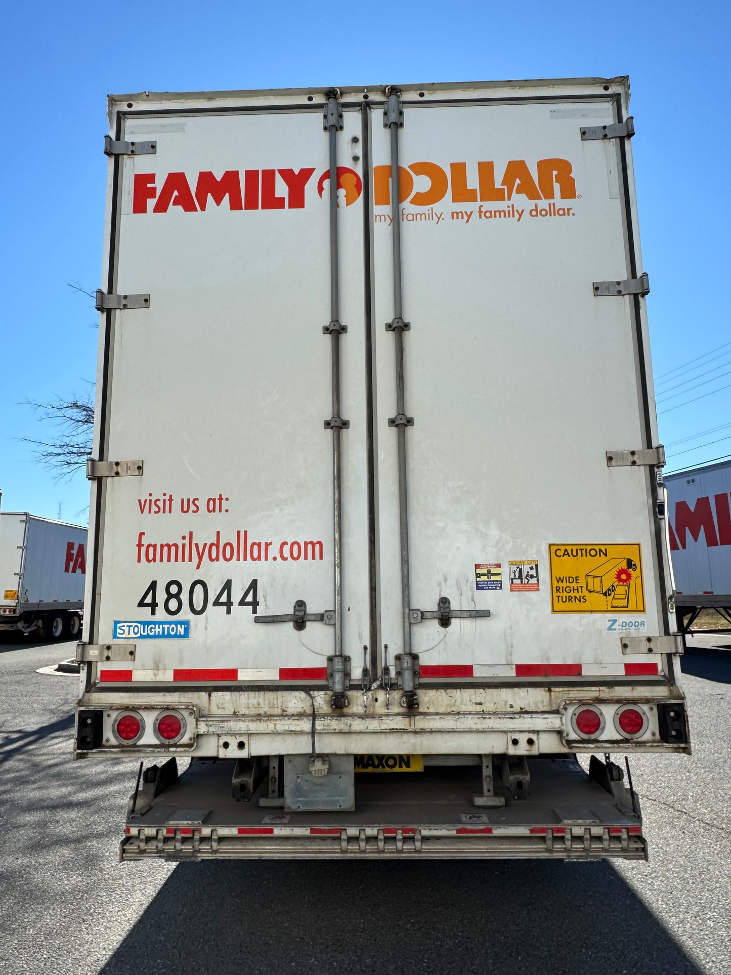 2010 48' Stoughton Dry Van - Z-Plate - Roll Door